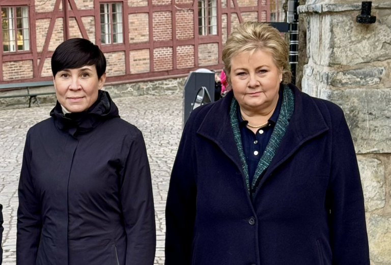 Ine Søreide, Erna Solberg