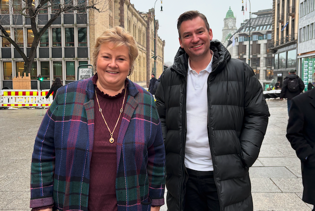 Erna Solberg, Henrik Asheim