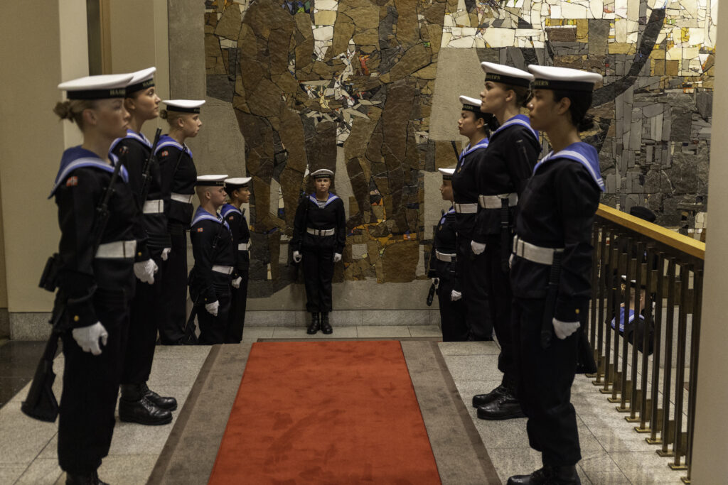Edsavleggelse Stortinget kong Haakon 2