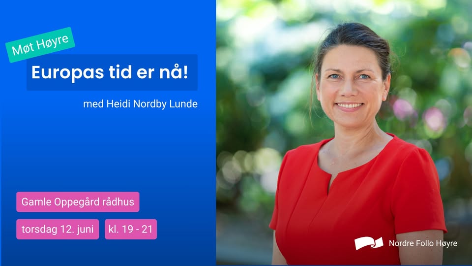 Invitasjonslogo Europas tid er nå!