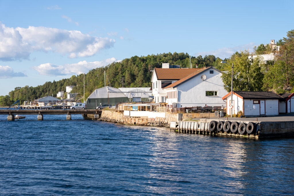 Bryggen på Fagerstrand