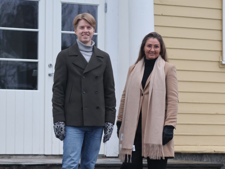 Tage Slind Jensen og Hanne Finanger