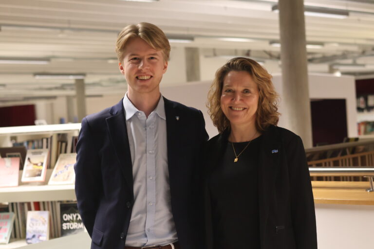 Tage Slind Jensen og Anette Løes Hokholt Wiik