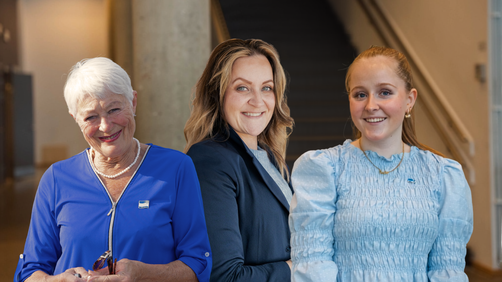 Astrid Løes Hokholt Agnethe Ekre og Sofie Rønnevik
