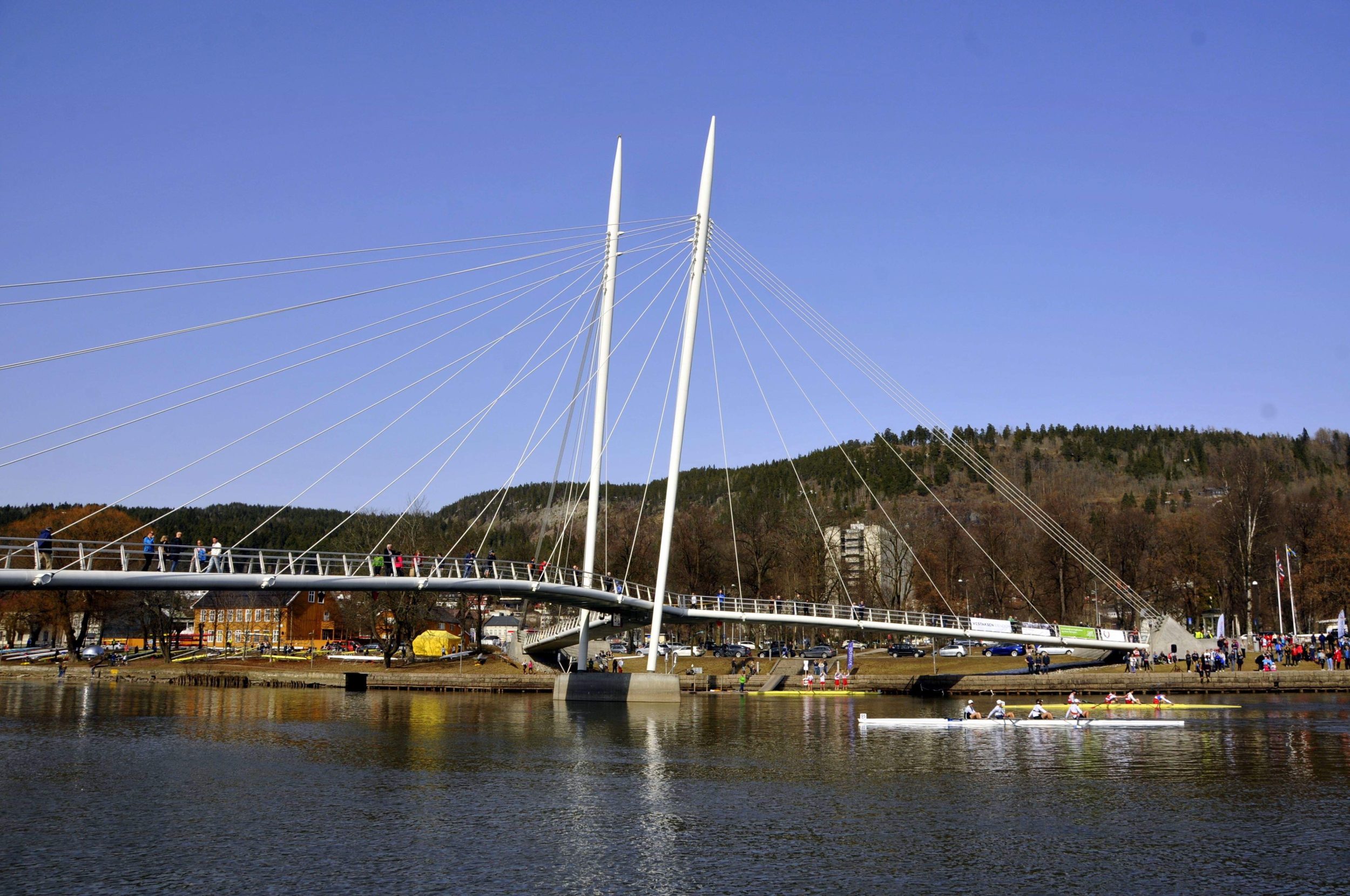 Ypsilon-broen i Drammen