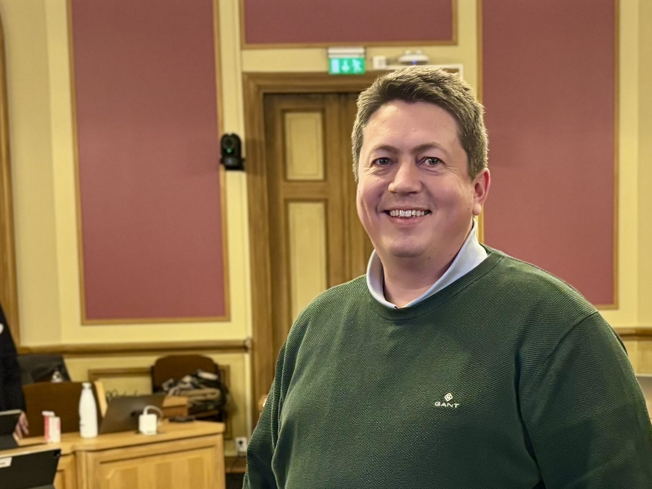 Hovedutvalgsleder Andreas Muri