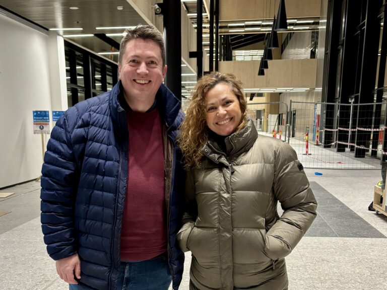 Andreas Muri og Luciana Soares Rodrigues