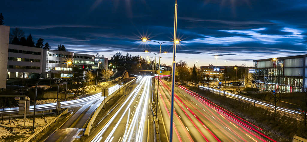 Både i Sandvika, Asker, på Høvik og Holmen vil man med ny E18 få mulighet til en tilsvarende utvikling som Oslo har hatt både i Bjørvika og på Økern. Foto: NTBscanpix