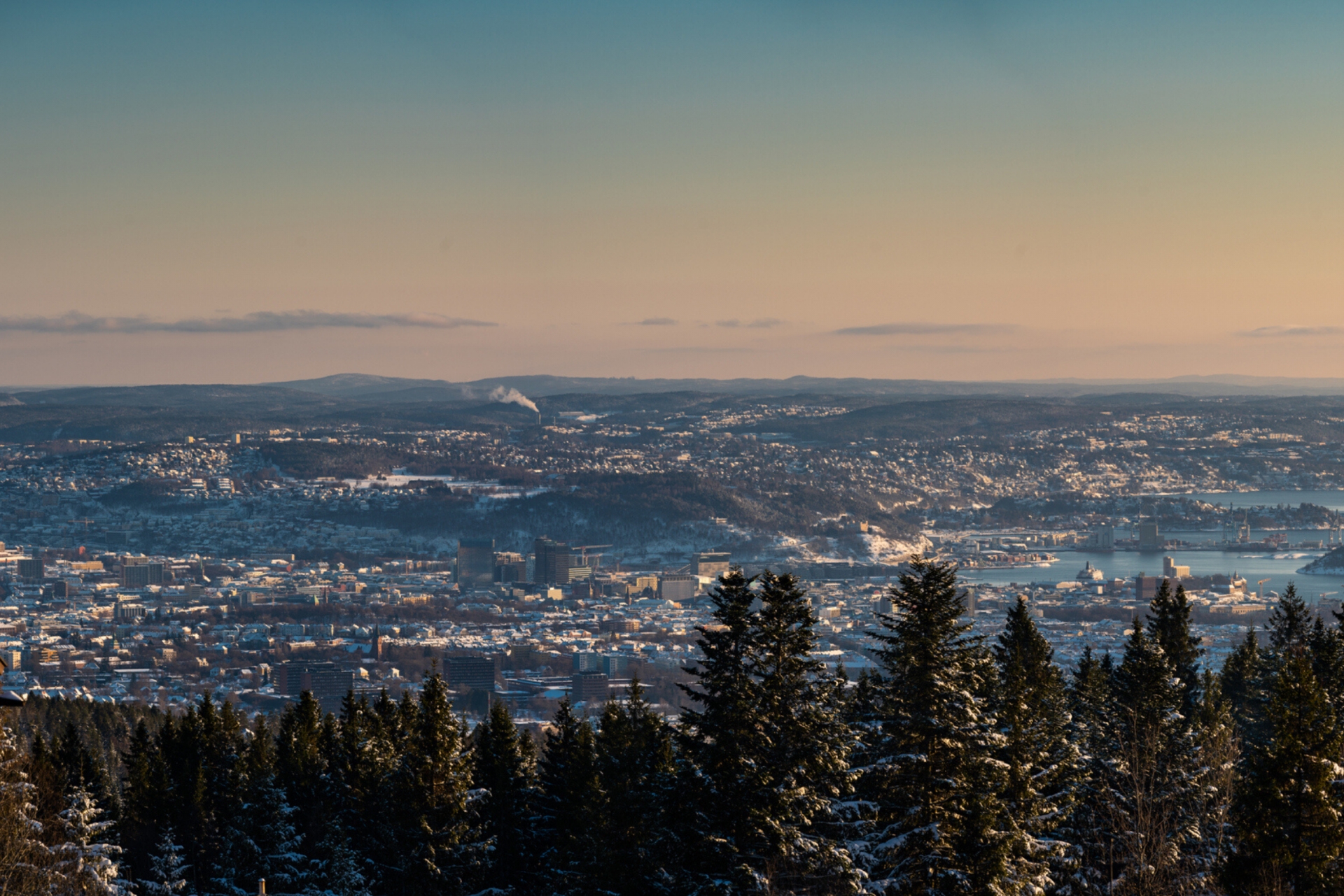 Utsikt over Oslo