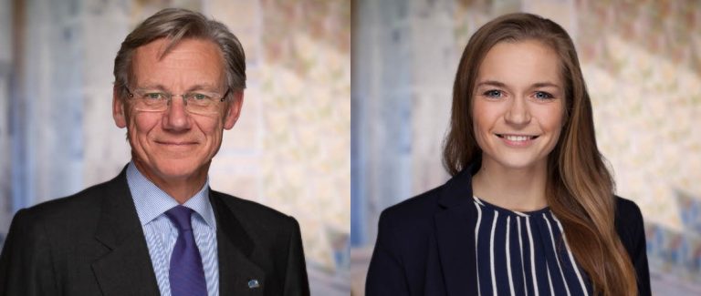 James Stove Lorentzen og Mathilde Tybring-Gjedde skal lede den nye programkomiteen i Oslo Høyre. Foto: Oslo kommune / Sturlason