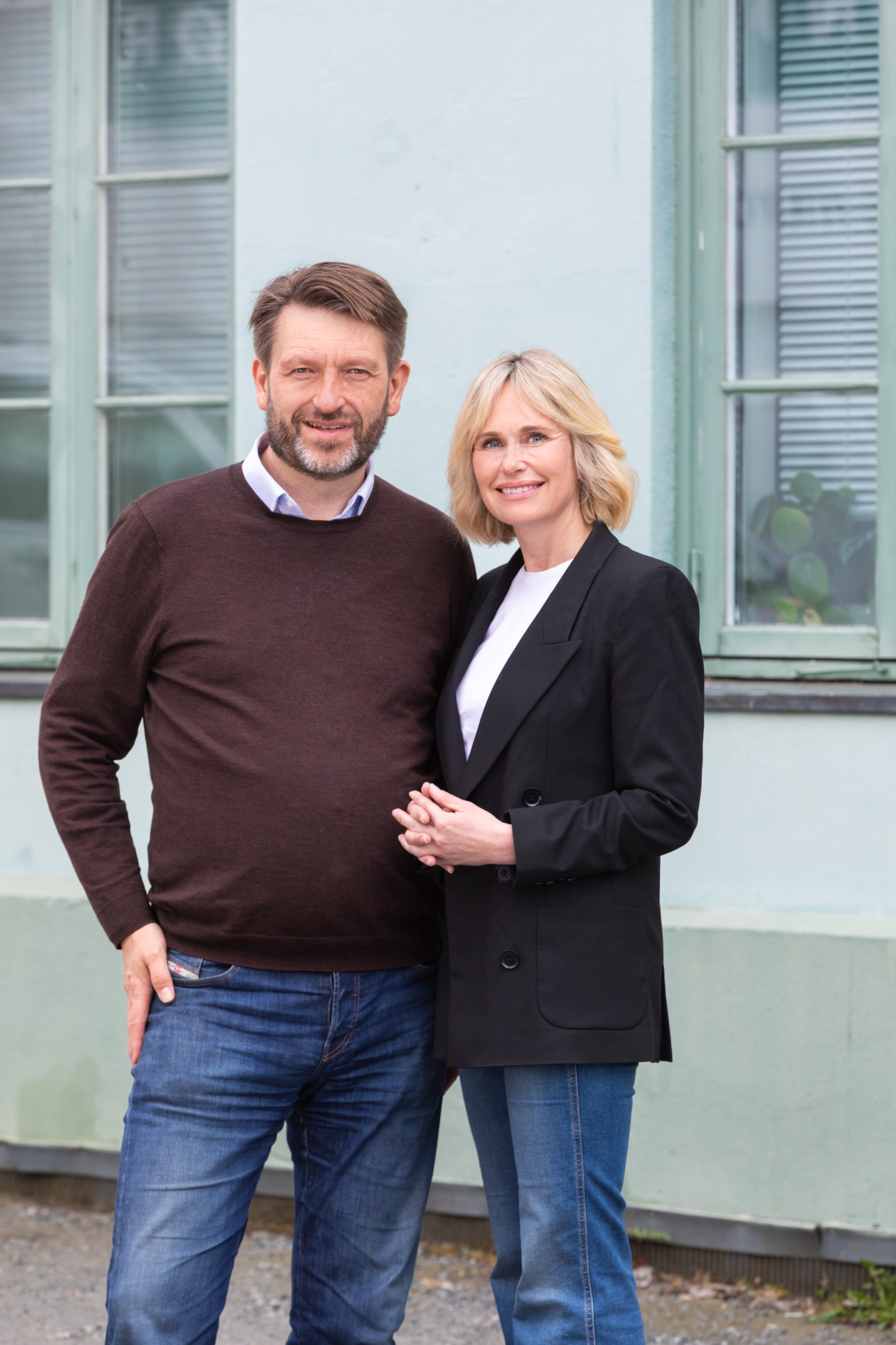 Anne Lindboe og Eirik Lae Solberg