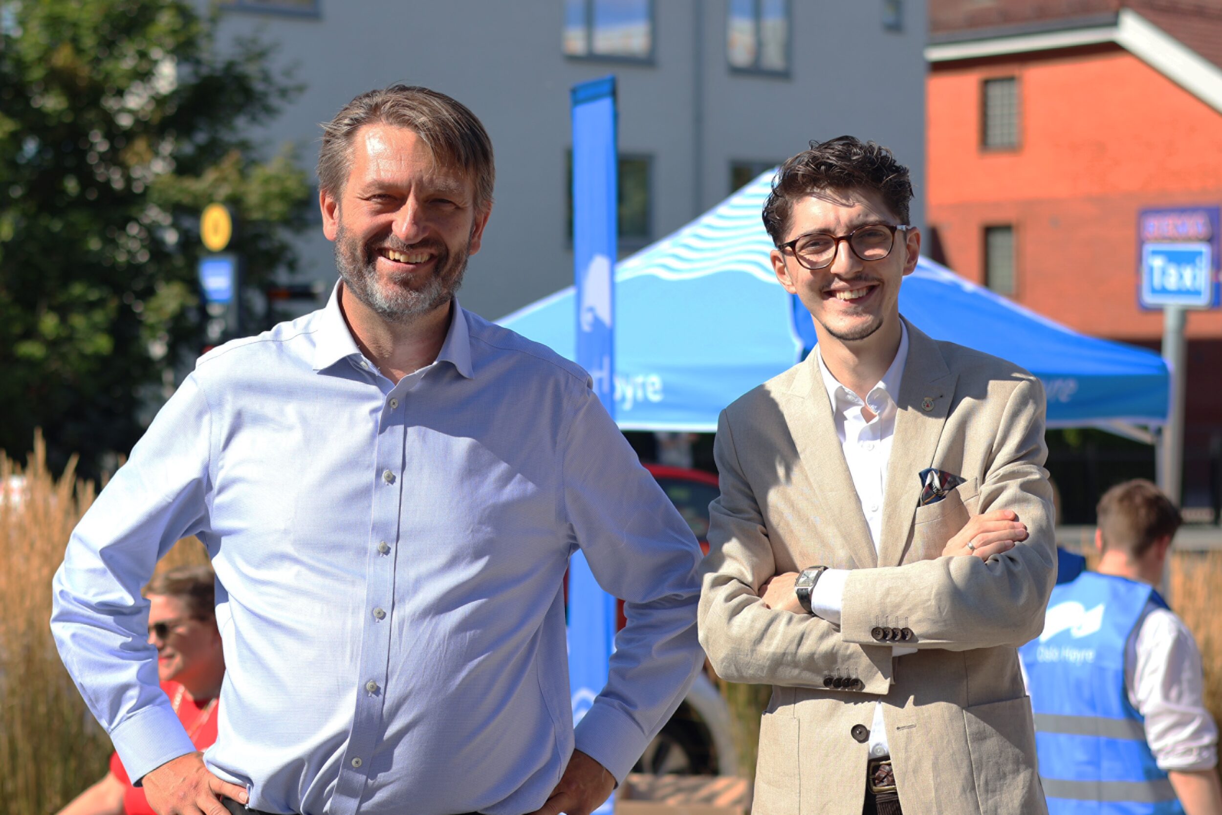 Eirik Lae Solberg og Mehmet Kaan Inan