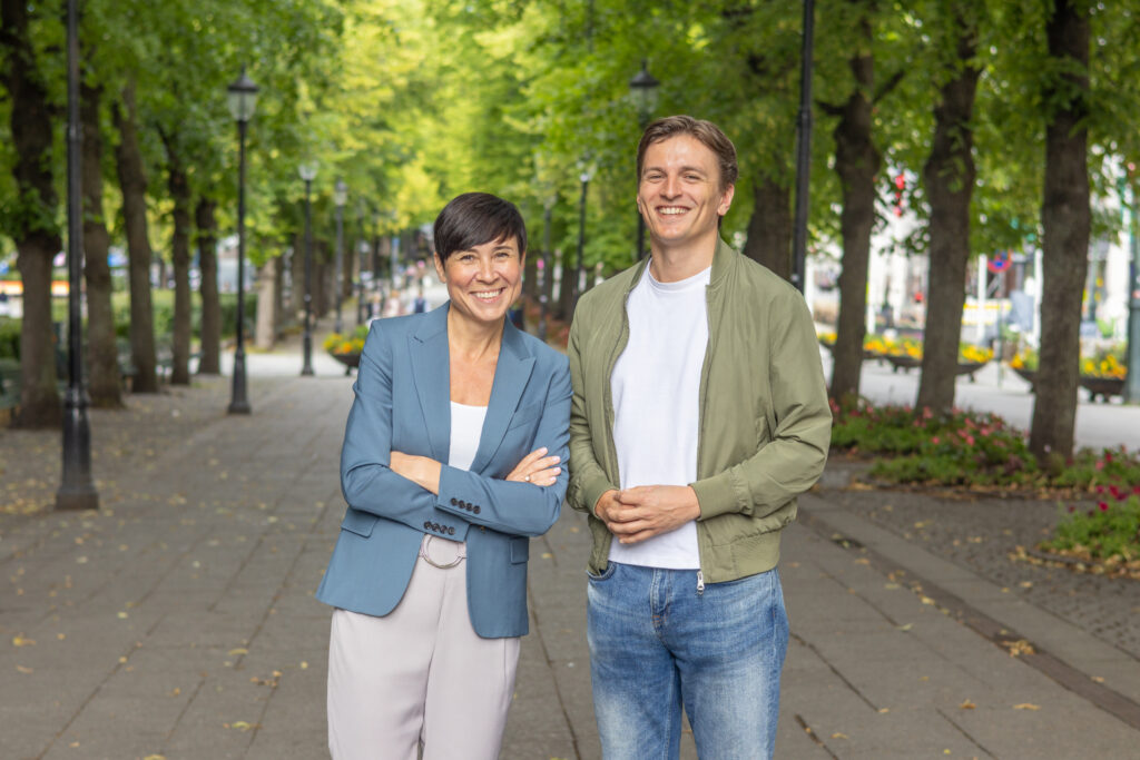 Ine Eriksen Søreide og Ola Svenneby
