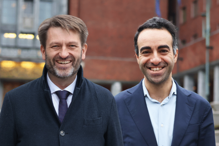 Eirik Lae Solberg og Saliba Andreas Korkunc