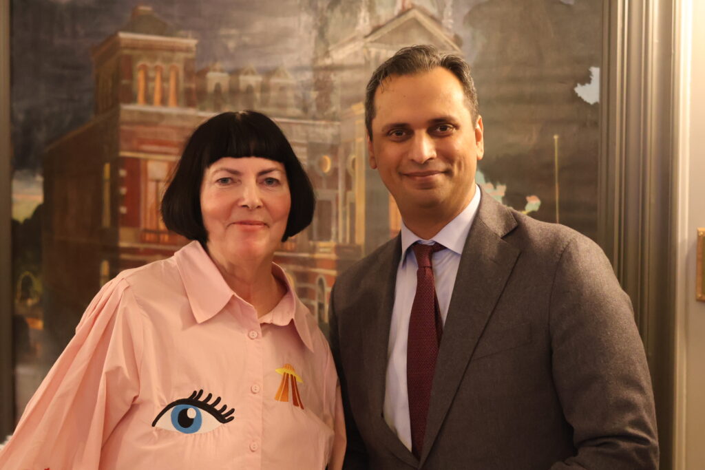 Merete Agerbak-Jensen og Mudassar Kapur