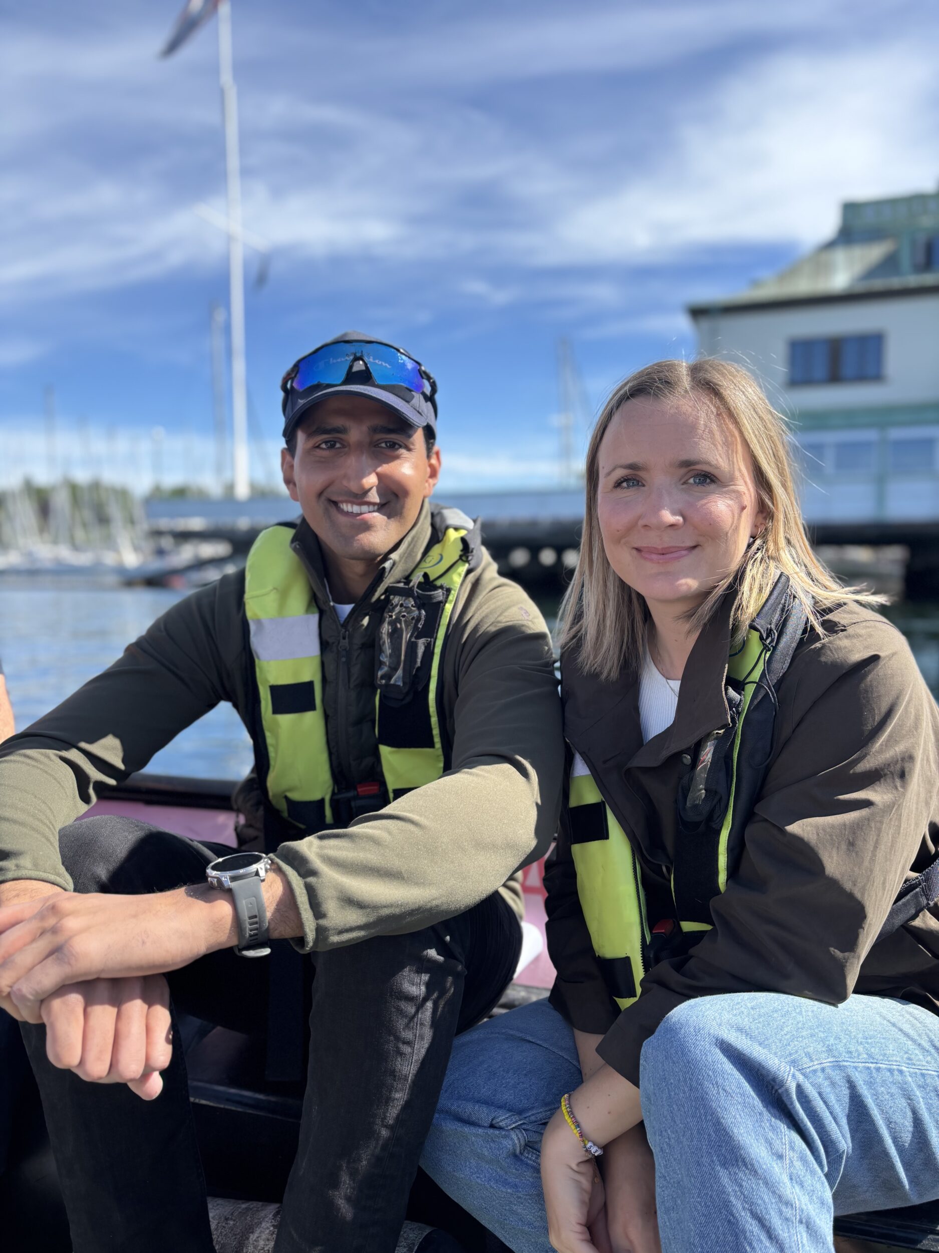 Hassan Nawaz og Marit Vea