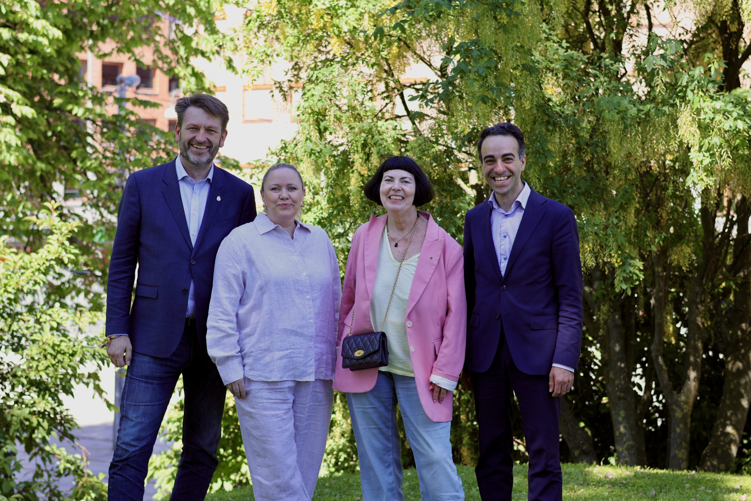 Eirik Lae Solberg, Hilde Helland, Merete Agerbak-Jensen ogSaliba Andreas Korkunc