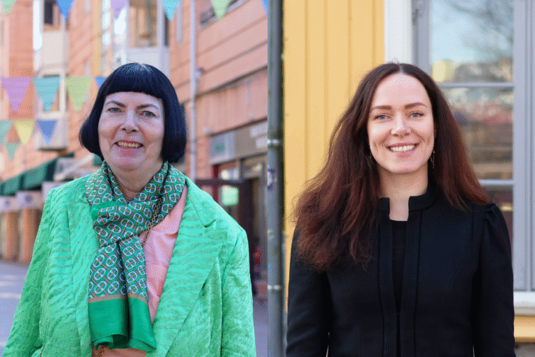 Merete Agerbak-Jensen og Ingeborg Tennes