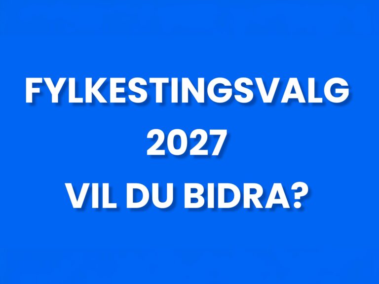 Fylkestingsvalg 2027 vil du bidra?