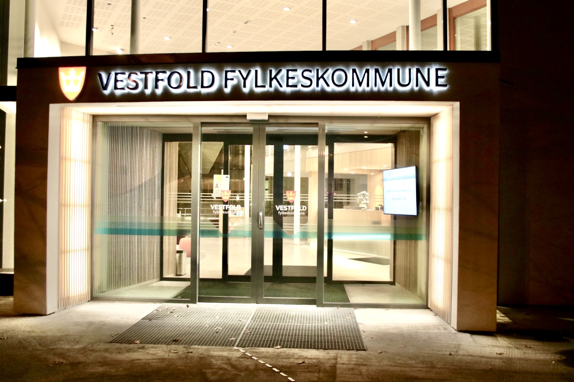 Fylkeshuset Vestfold Foto: Mona Grann-Meyer
