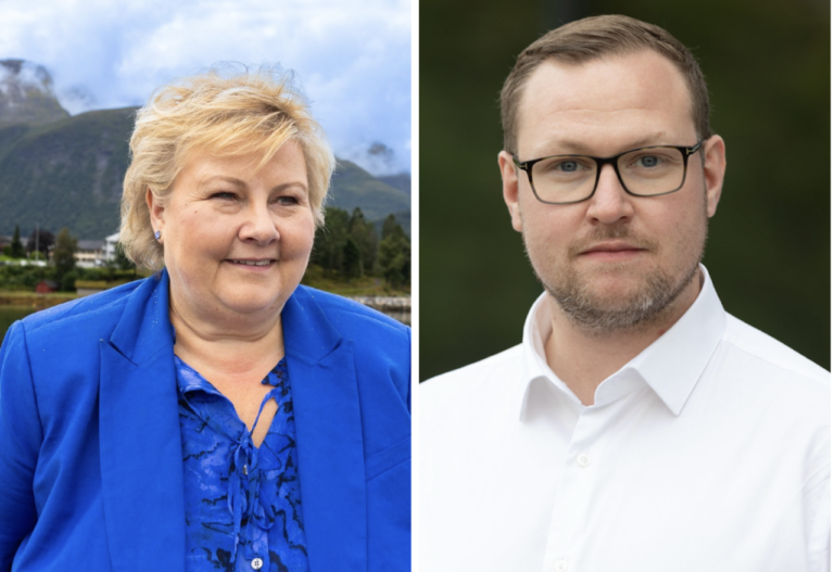 Erna Solberg, Erlend Svardal Bøe