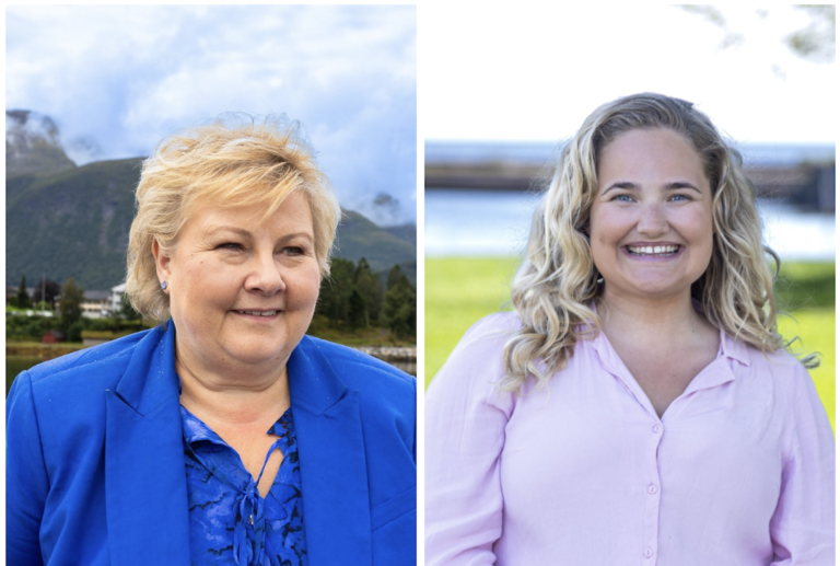 Erna Solberg, Amalie Gunnufsen