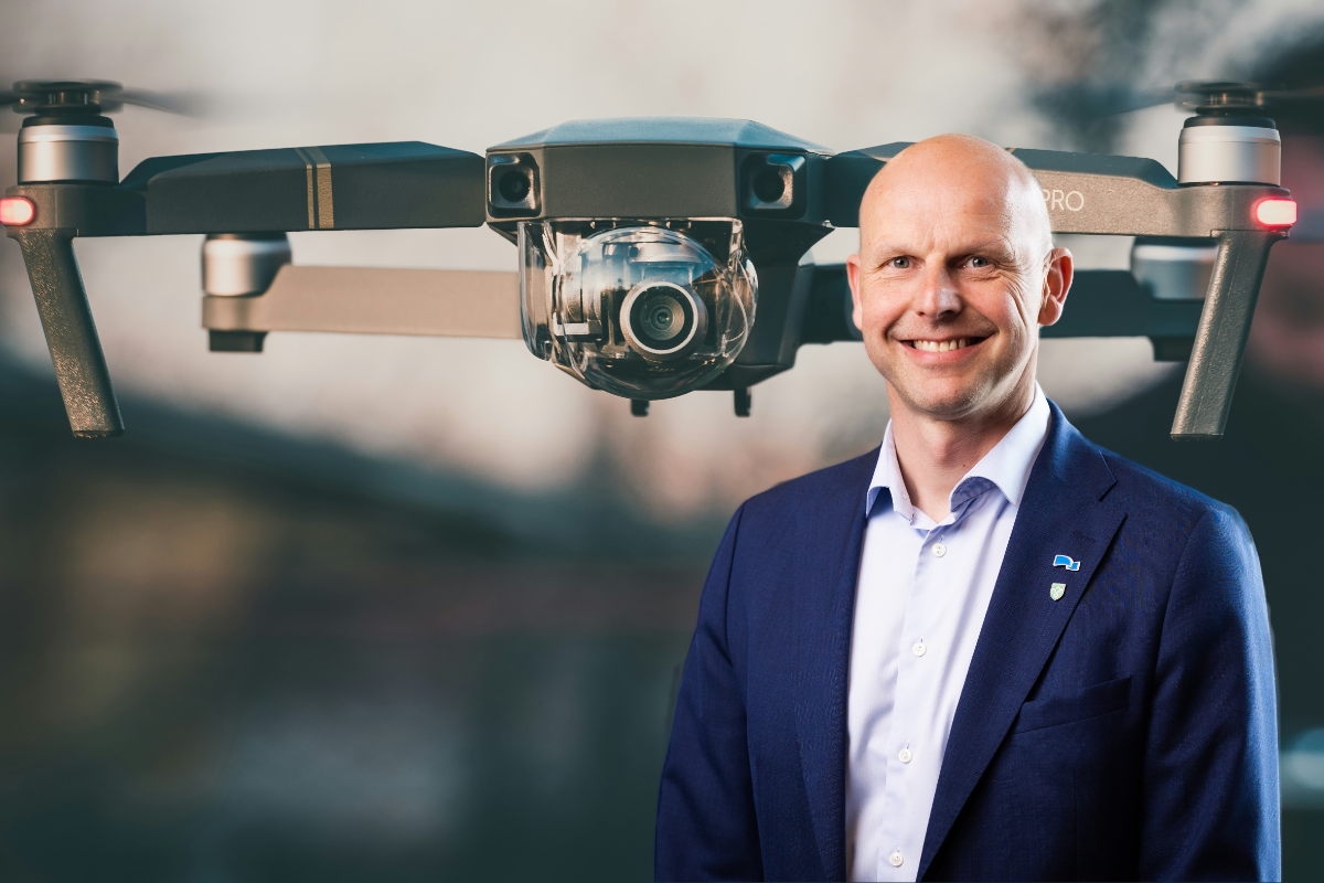 Joakim Ekseth vil ha dronelinje i Innlandet