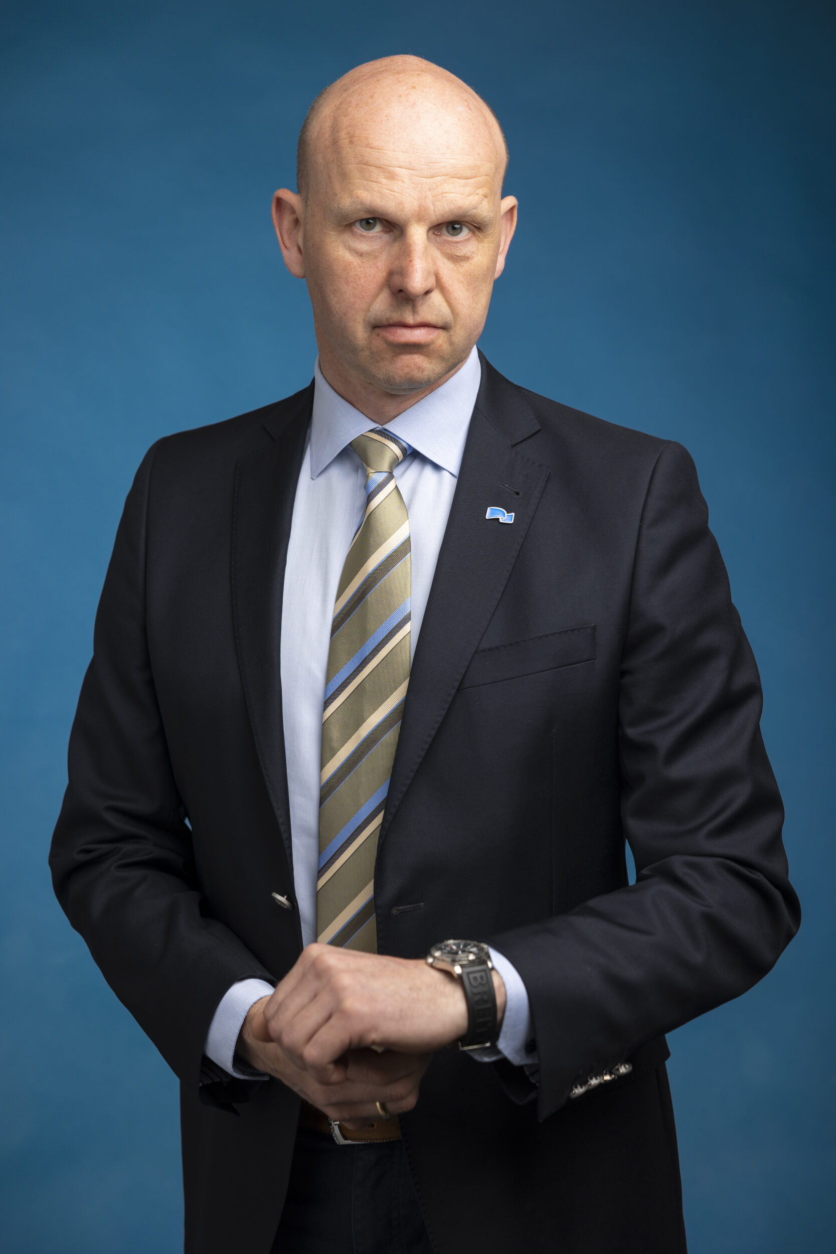 Leder i fylkestingsgruppa til Innlandet Høyre, Joakim Ekseth. Foto: Fotograf Lars Martin Bøe